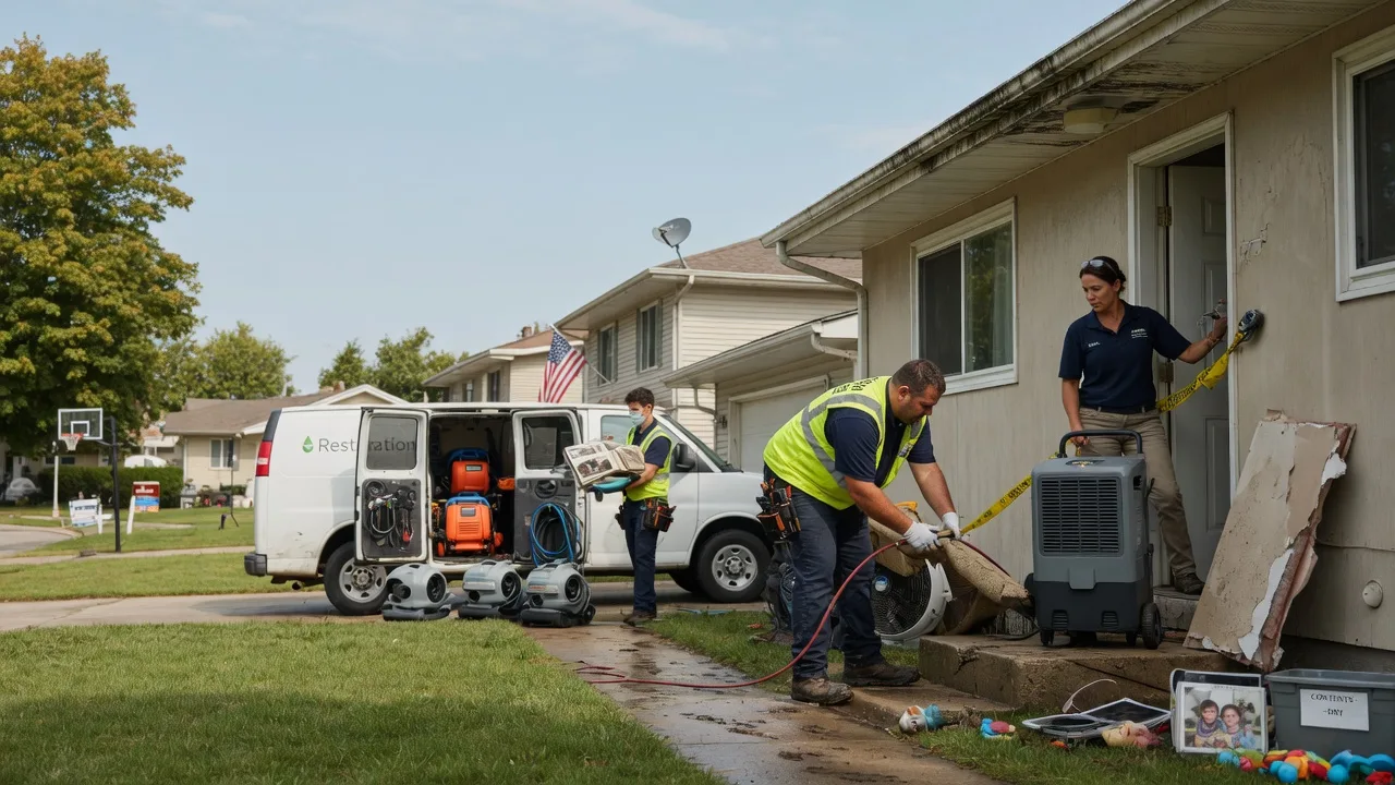 Water Damage Restoration in Oakland, ME near me